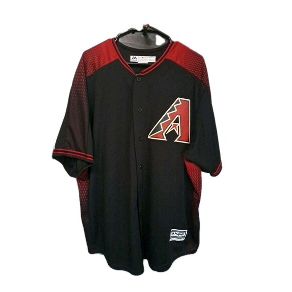 Rare Paul Goldschmidt #44 Majestic Cool Base Arizona Diamondsbacks Jersey Sz 2XL - Picture 4 of 8
